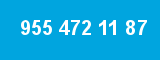 955 472 11 87 955 472 11 87